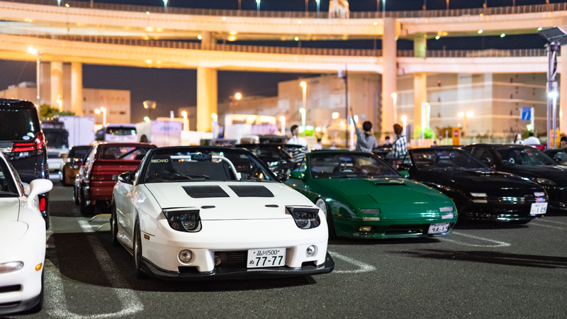 Illustration for article titled Here’s How Japan Does a Giant Mazda Rotary Party